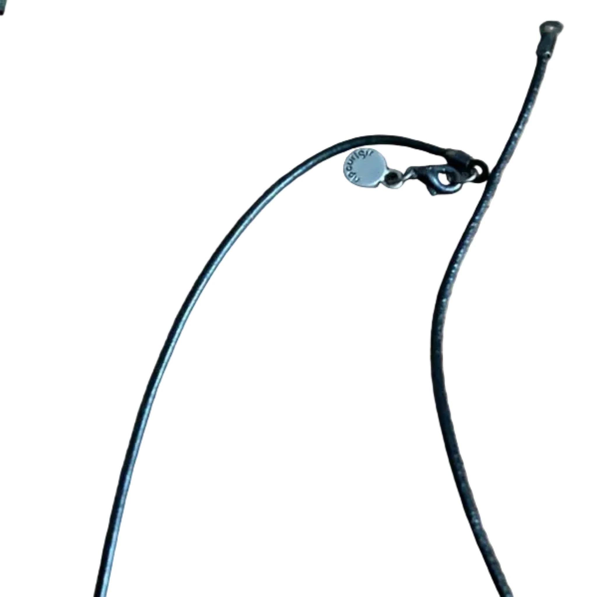 Collier Choker Vintage Rip Curl – Fleurs de Tiaré / Frangipanier (Style Surf Y2K)