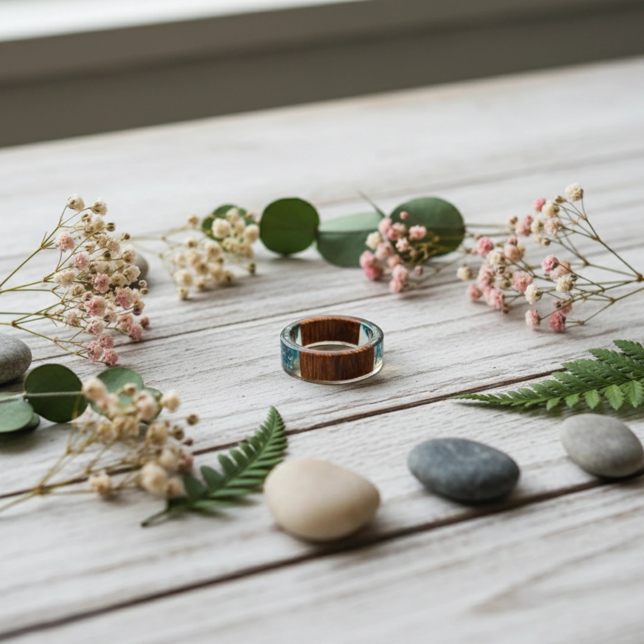 Bague Océan Mystique – Éclat du Bleu & Or