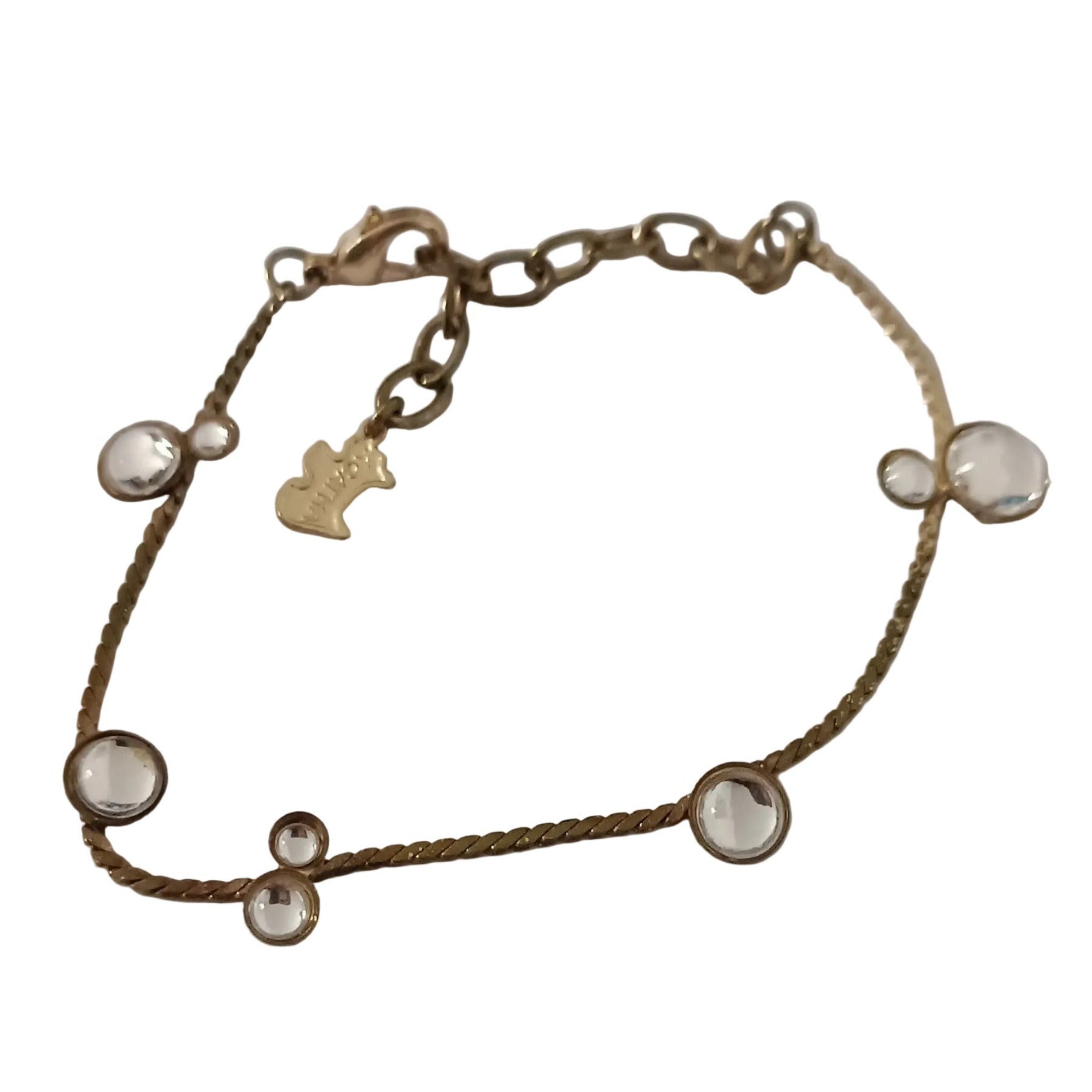 Bracelet Gourmette Agatha "Éclats Cristallins"