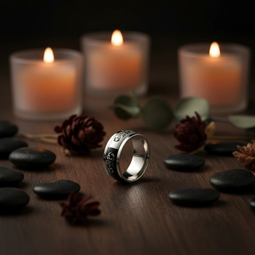 Bague "Scorpion Totem" – Anneau en Acier Inoxydable