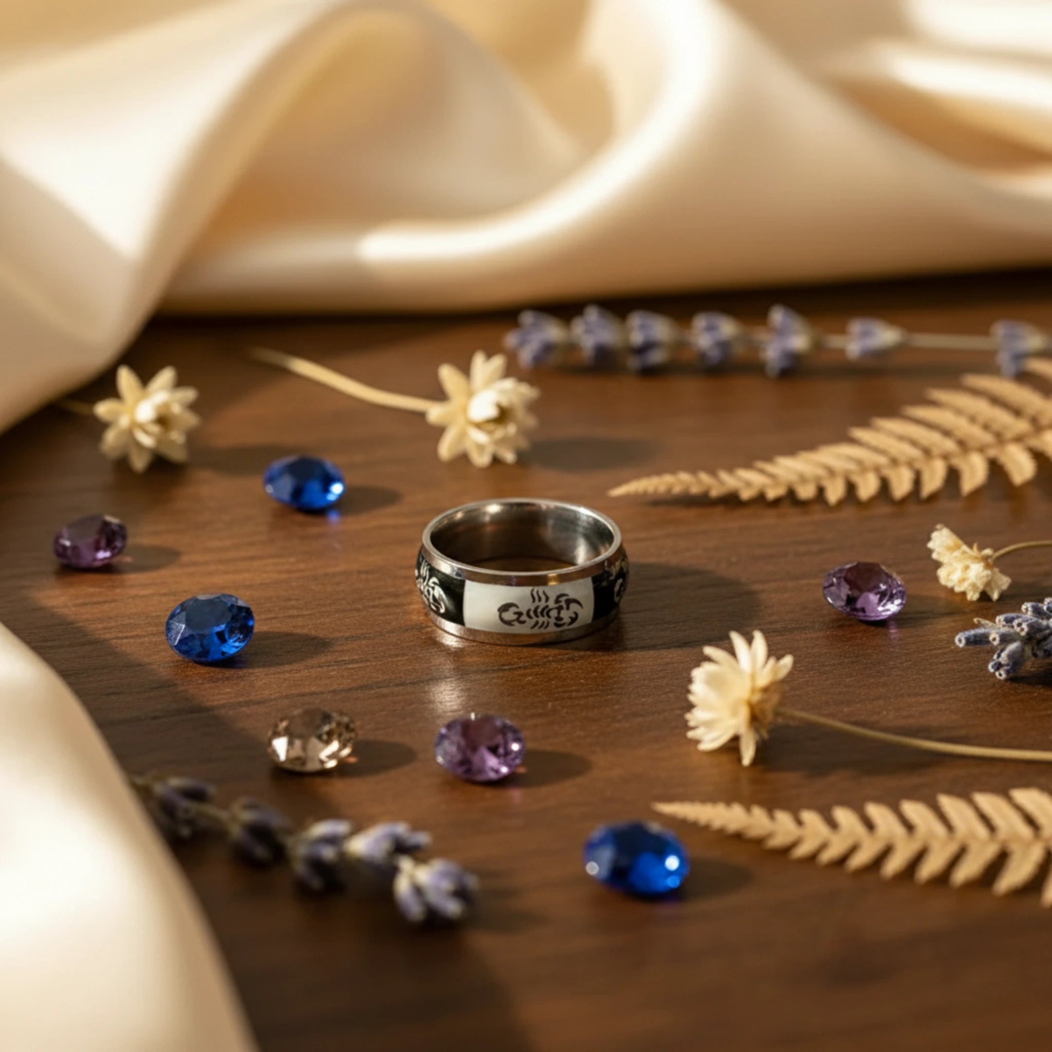 Bague "Scorpion Totem" – Anneau en Acier Inoxydable