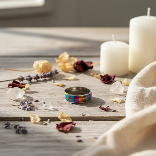 Bague "Mantra" – Anneau Spirituel Om