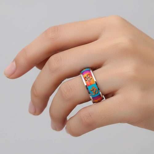 Bague "Mantra" – Anneau Spirituel Om