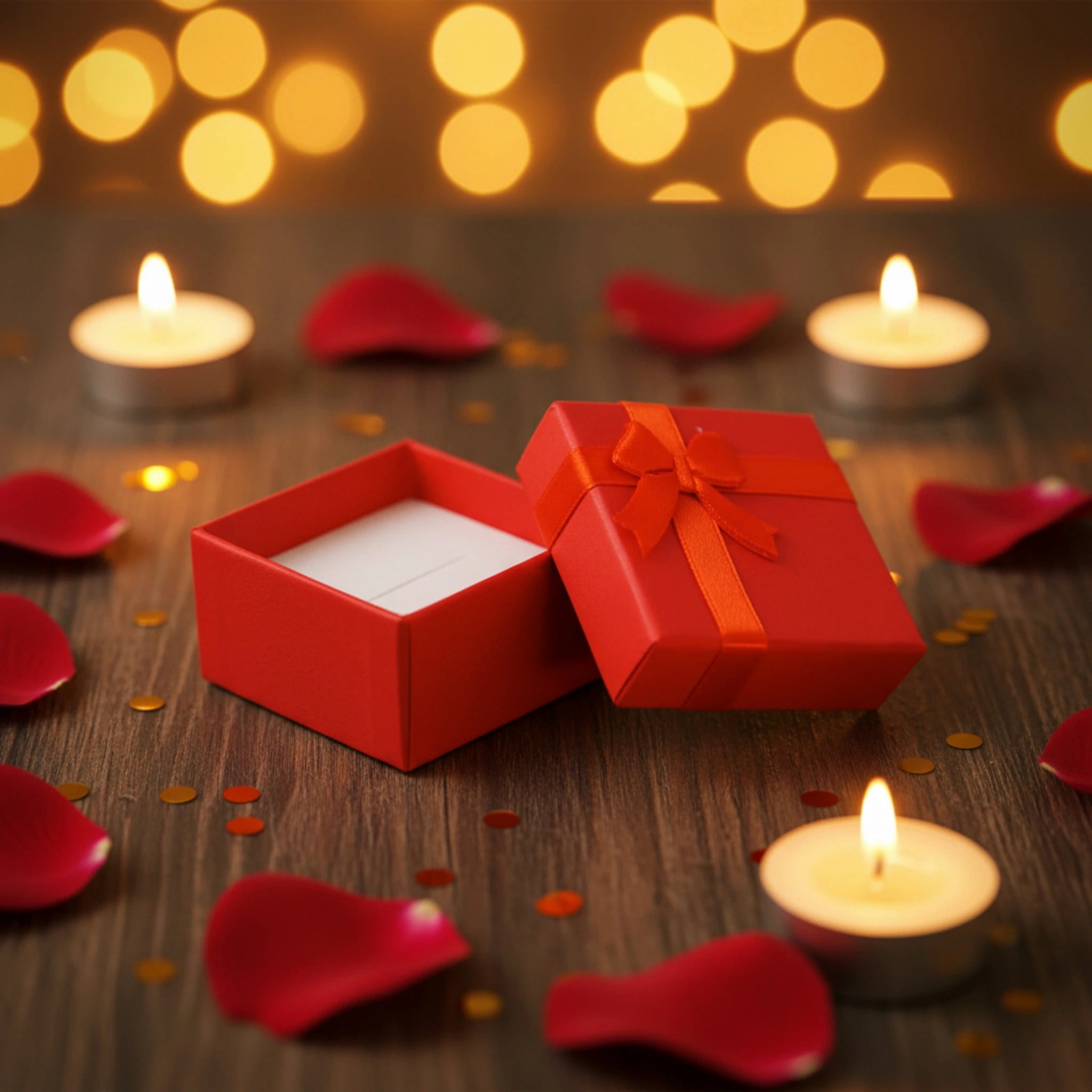 Écrin Cadeau "Éclat Rouge"