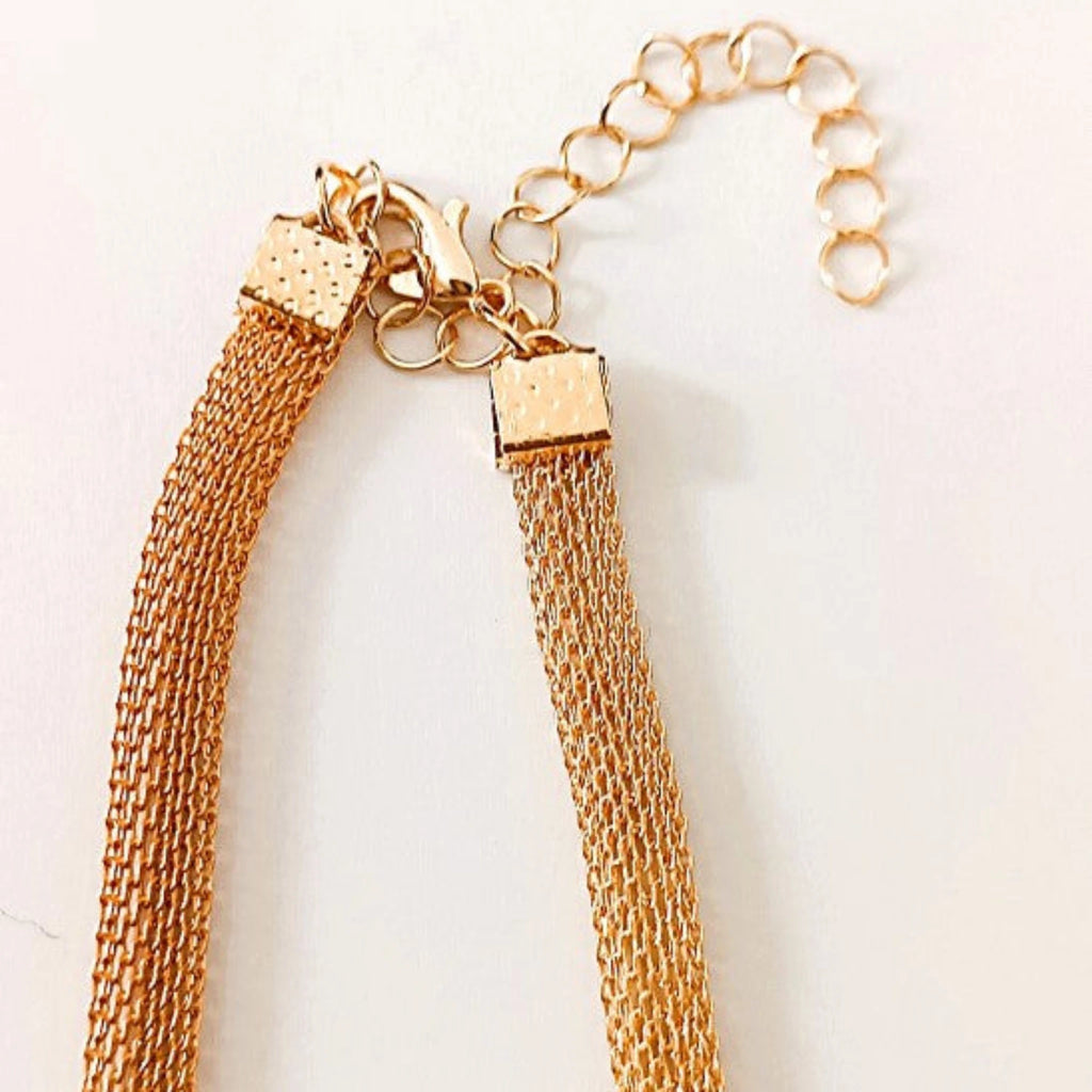 Bracelet "Infini Scintillant" doré – L'Amour Éternel au Poignet