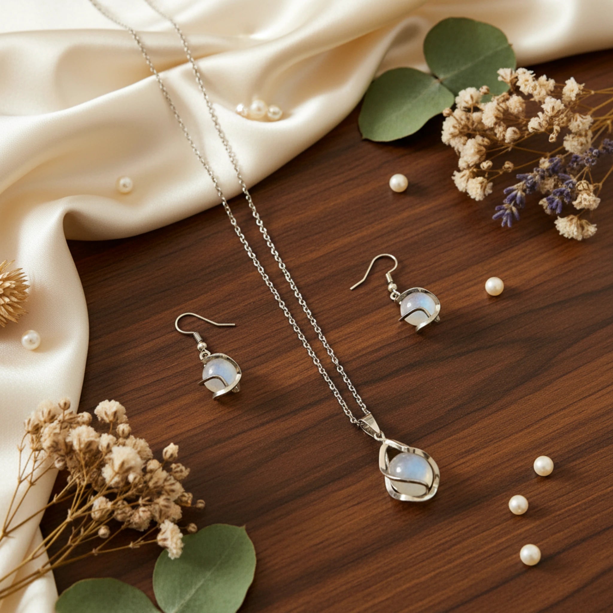 Parure "Cage de Lumière" 