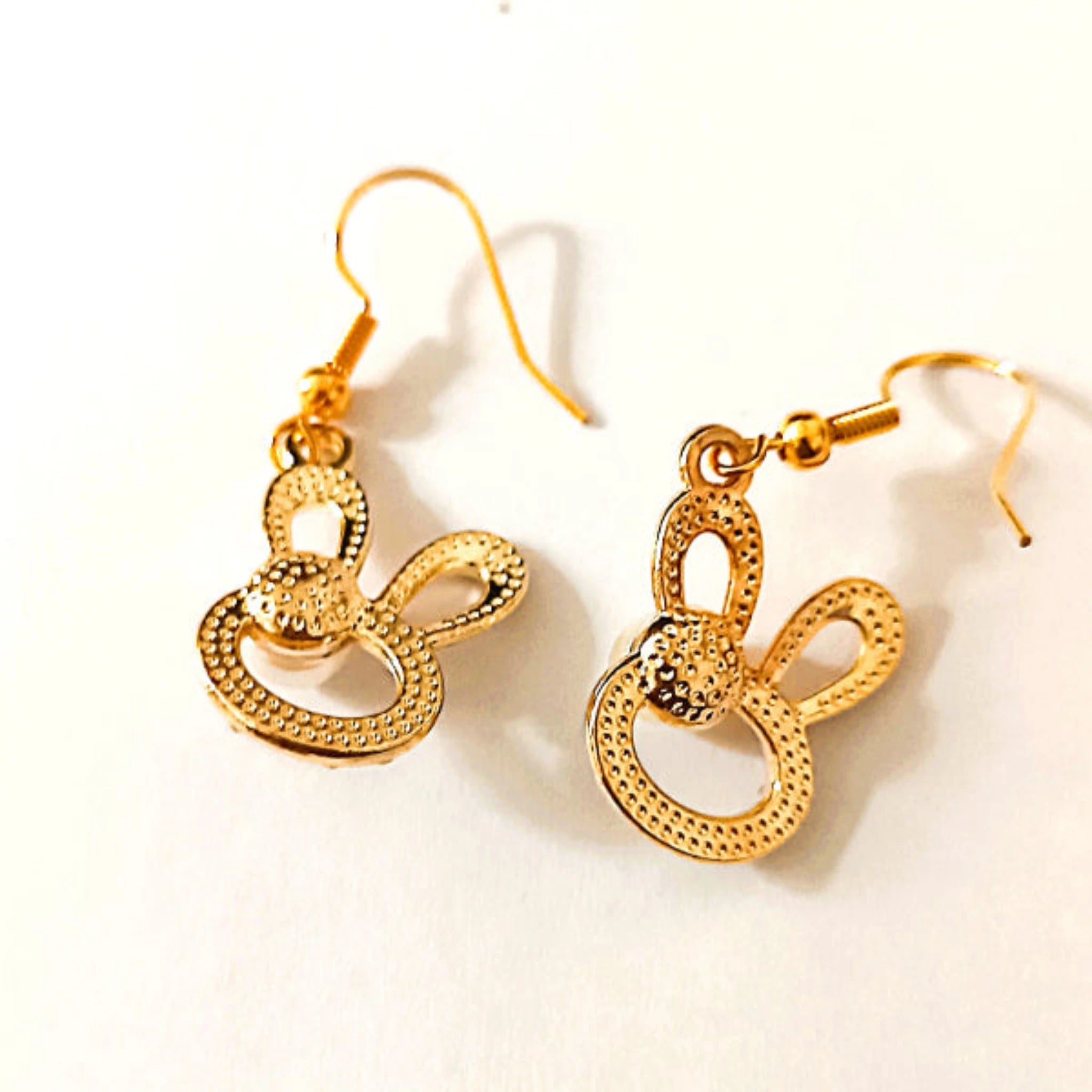 Boucles d'Oreilles "Lapin Coquet"