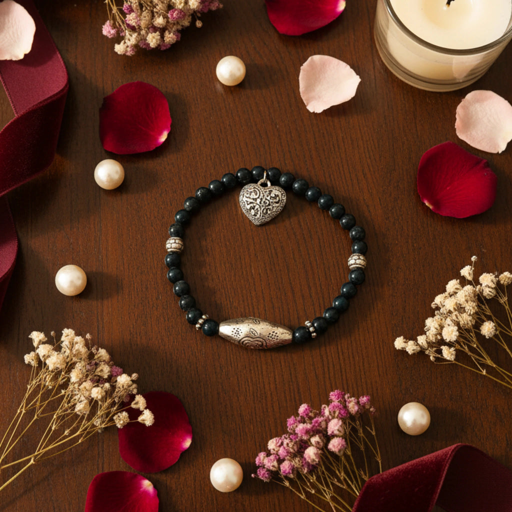 Bracelet "Cœur de Bohème" – Élégance Mystique