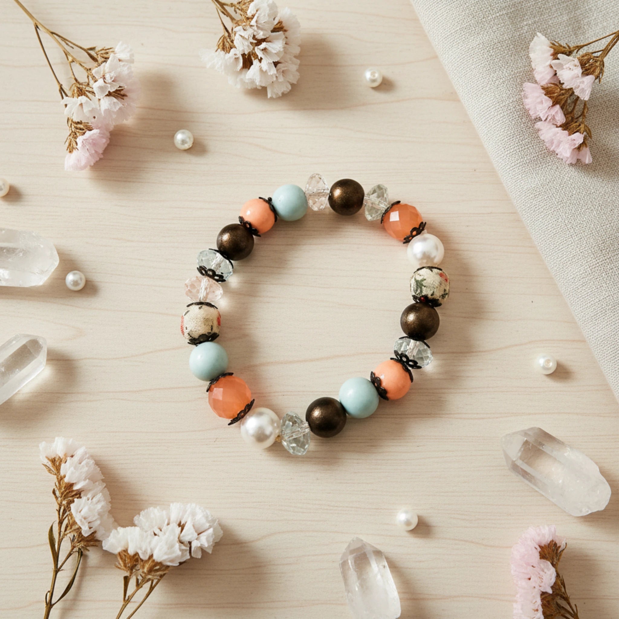Bracelet Bohème "éclat rétro"