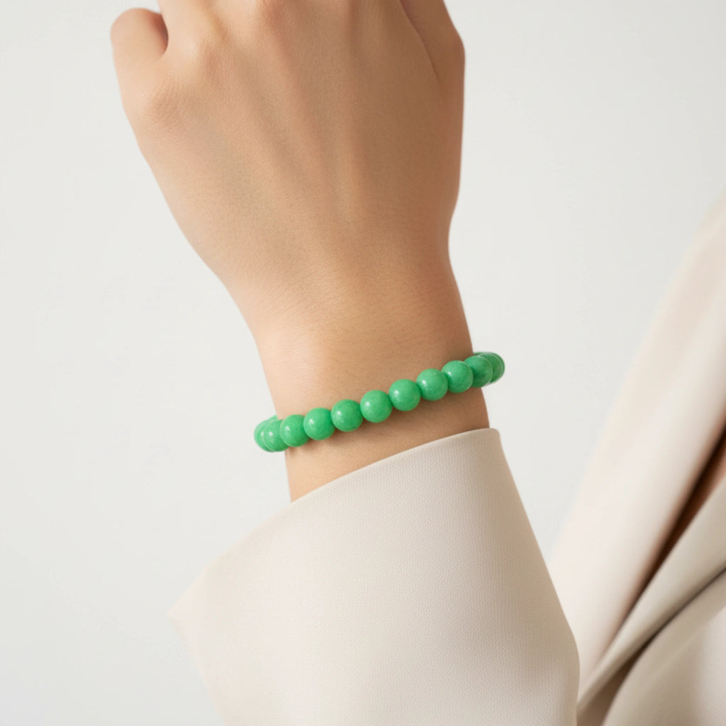 Bracelet Éclat de Nature – Vert Vibrant