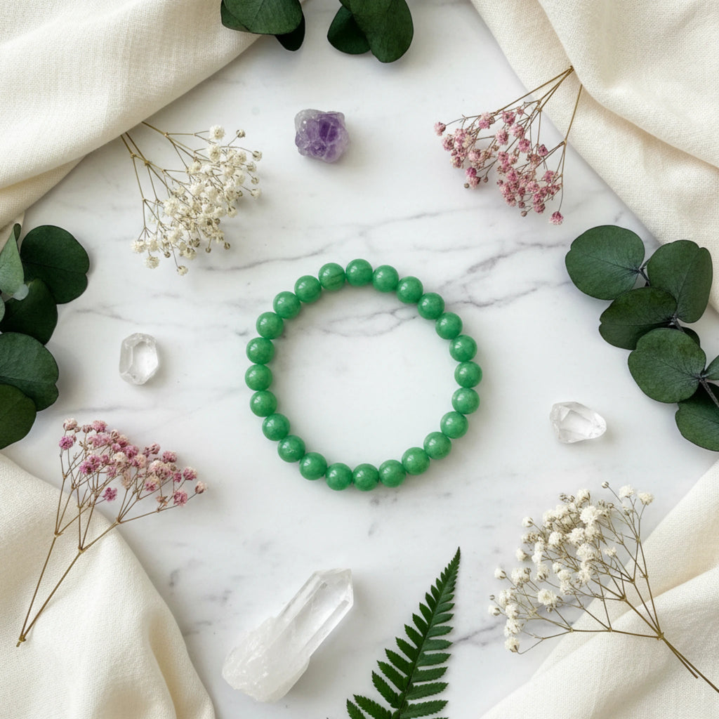 Bracelet Éclat de Nature – Vert Vibrant