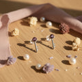 Boucles d'Oreilles "Ma Première Clé" – 100% Sans Métal & Anti-Allergies