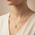 Collier "Cœur de Rosée" 