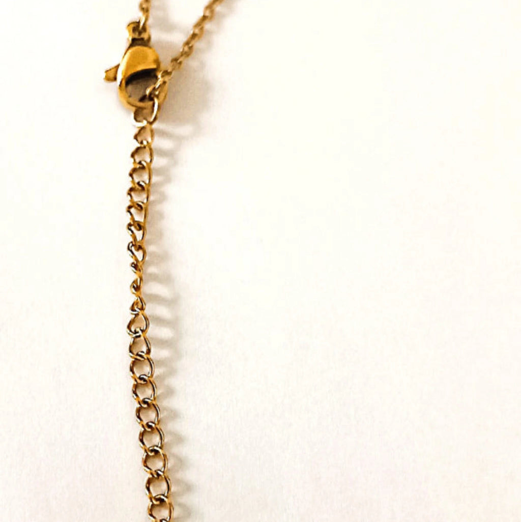 Collier "Cœur de Rosée" 