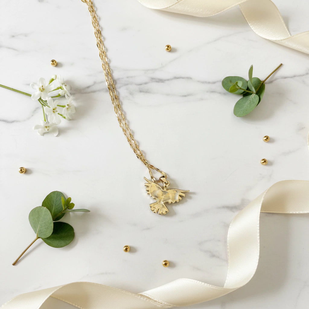 Collier "Oiseau de Lumière" 