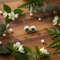 Boucles d'Oreilles "3 couleurs de Cœur Étincelant" 