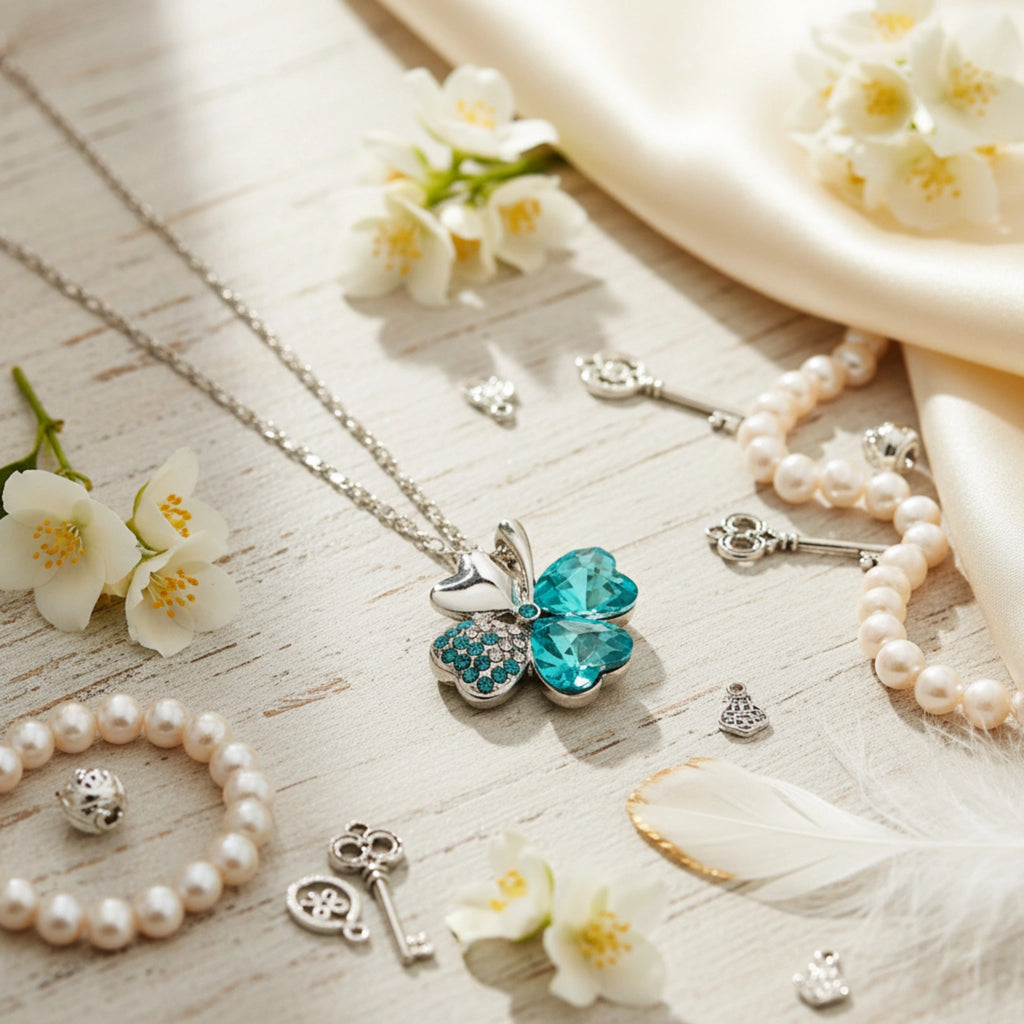 Collier "Trèfle de Chance"