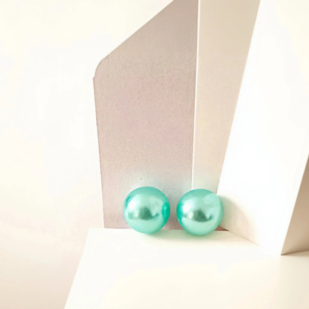 Boucles d'Oreilles "Perles Intemporelles" – 8 couleurs disponibles