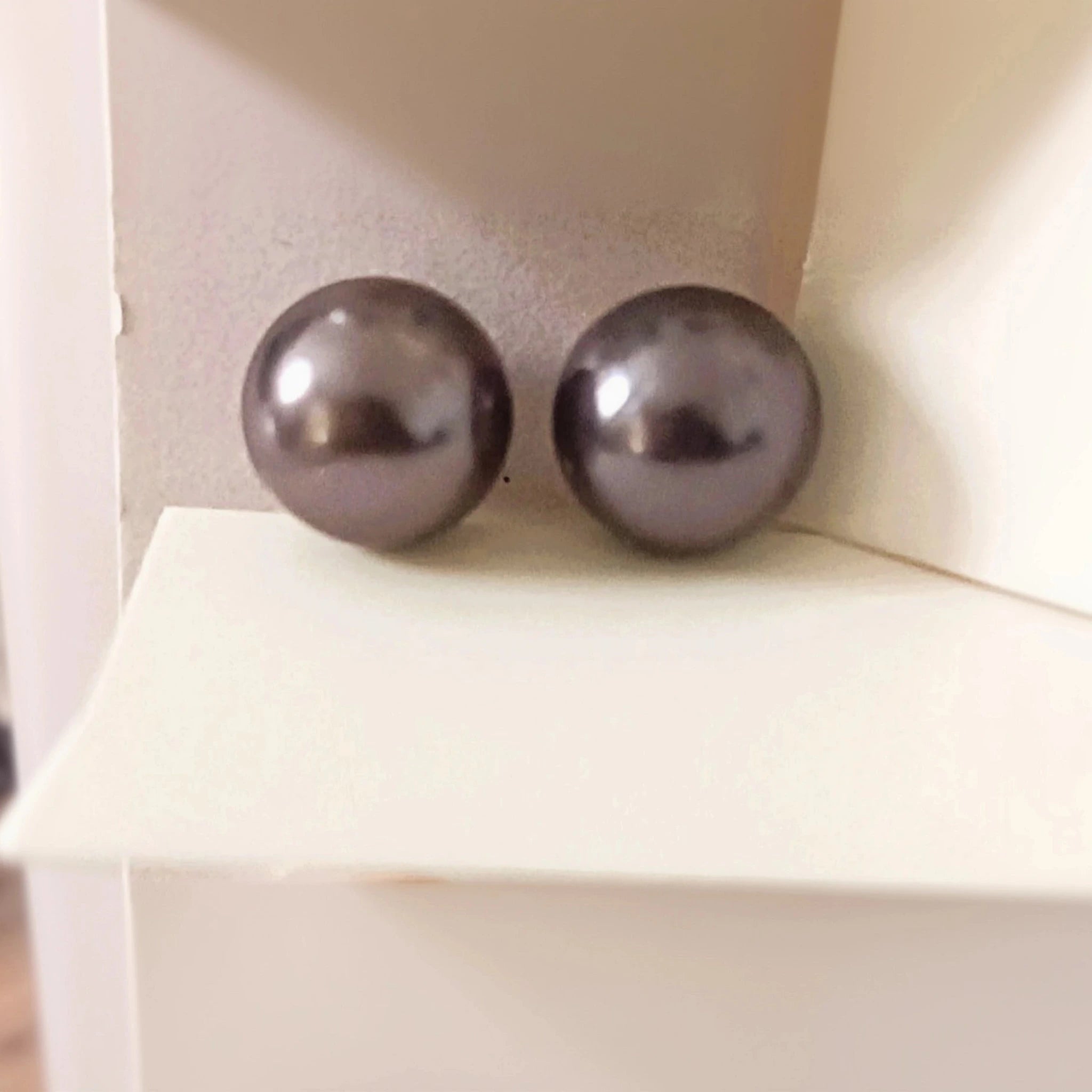Boucles d'Oreilles "Perles Intemporelles" – 8 couleurs disponibles