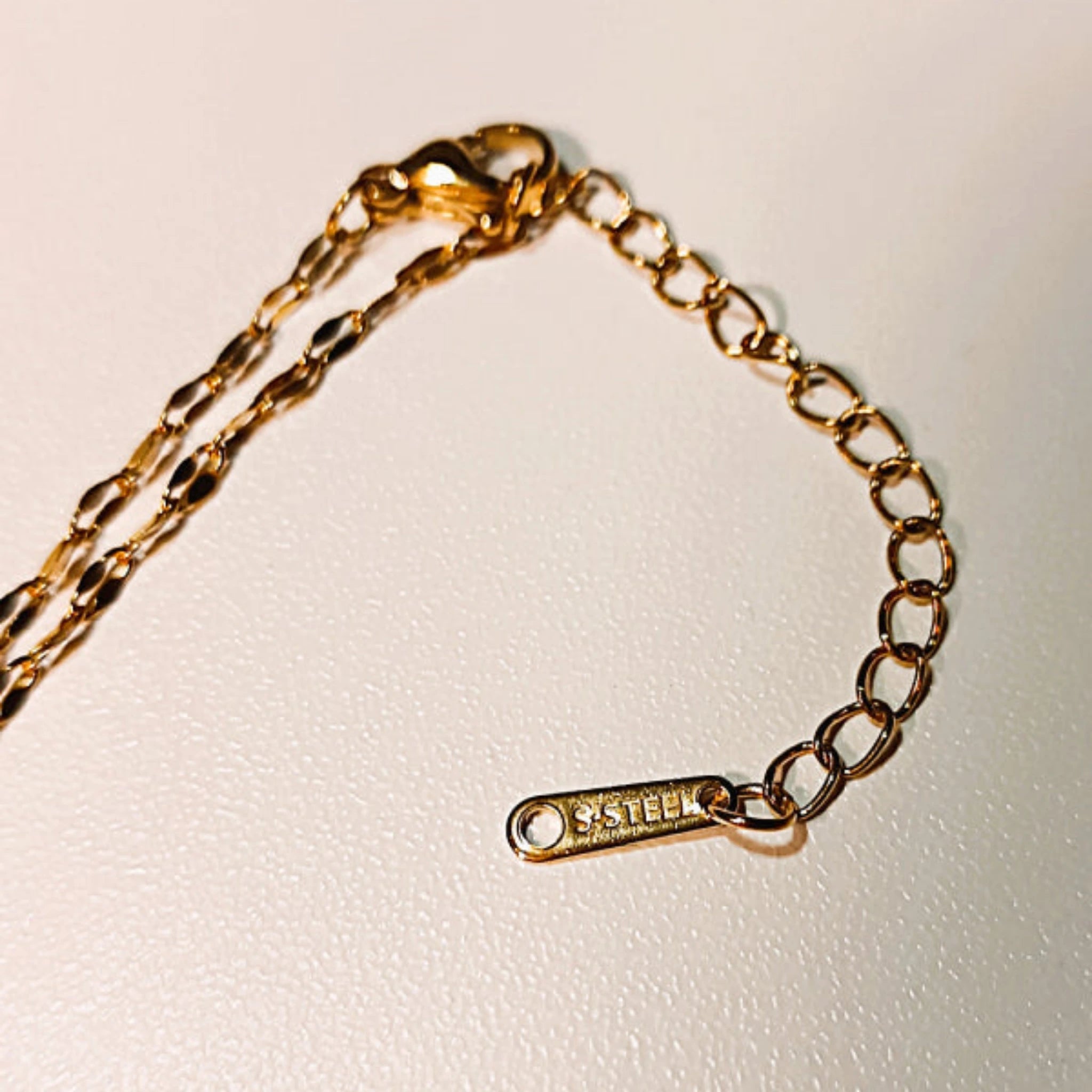 Collier "Phénix Scintillant" – Acier Inoxydable & Zirconium