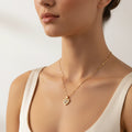 Collier "Cœur Scintillant d'Amour" – Acier Inoxydable & Zirconium