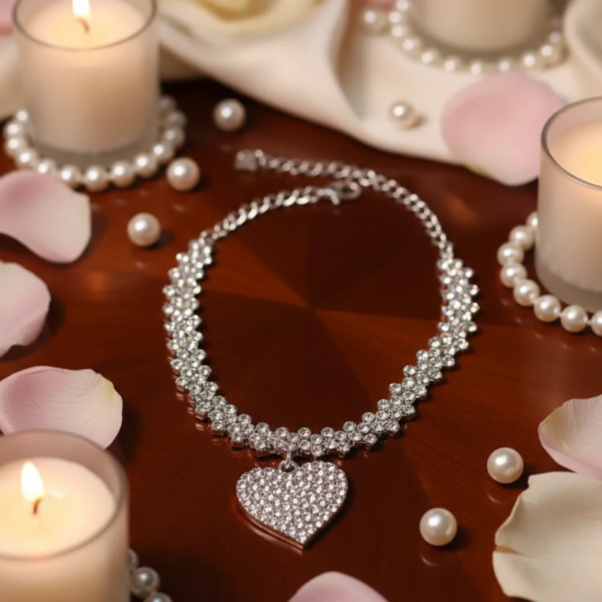 Bracelet "Cœur Étincelant"