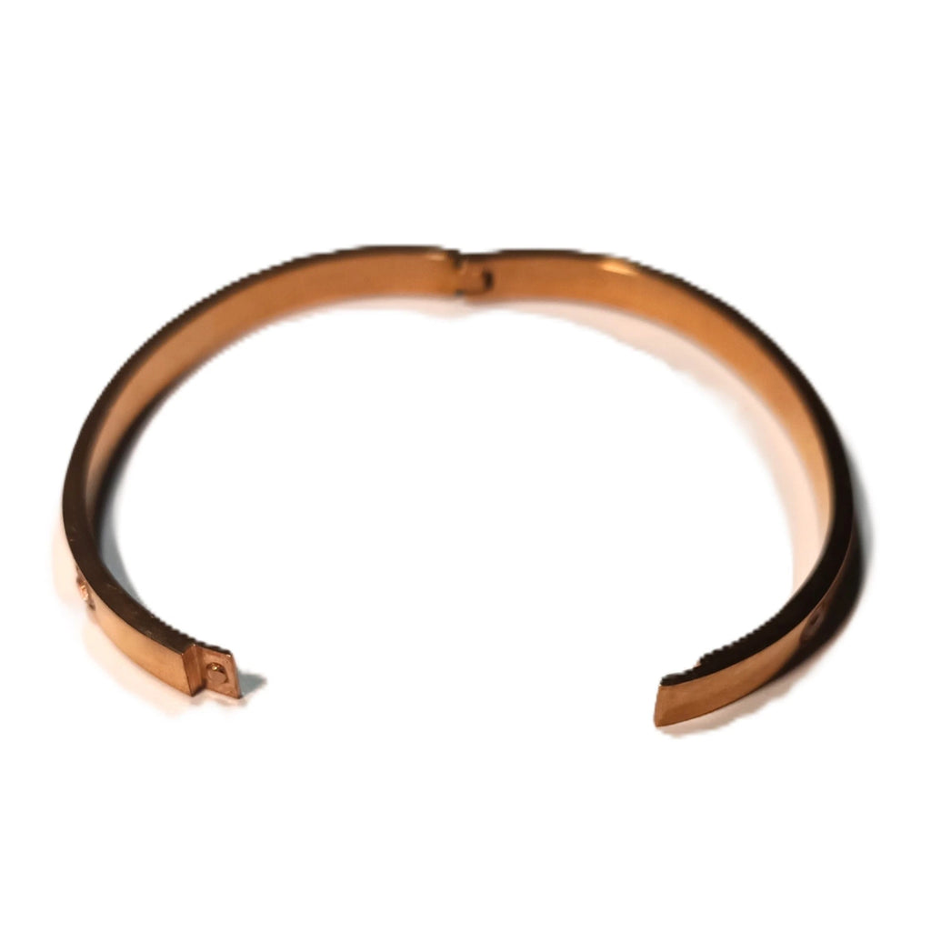 Bracelet Jonc Éclat Éternel - Doré et Cristaux