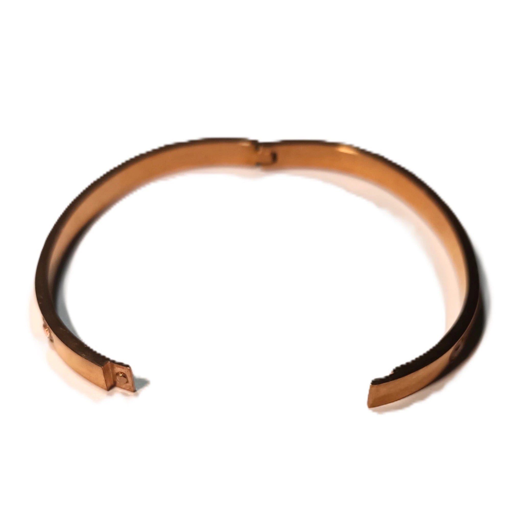 Bracelet Jonc Éclat Éternel - Doré et Cristaux