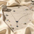 Collier "Double Cœur" en Argent Massif 925