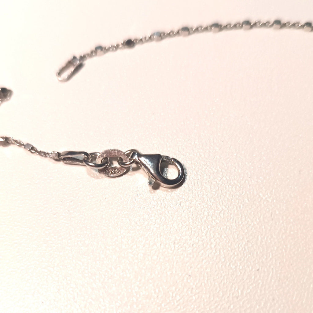Collier "Double Cœur" en Argent Massif 925