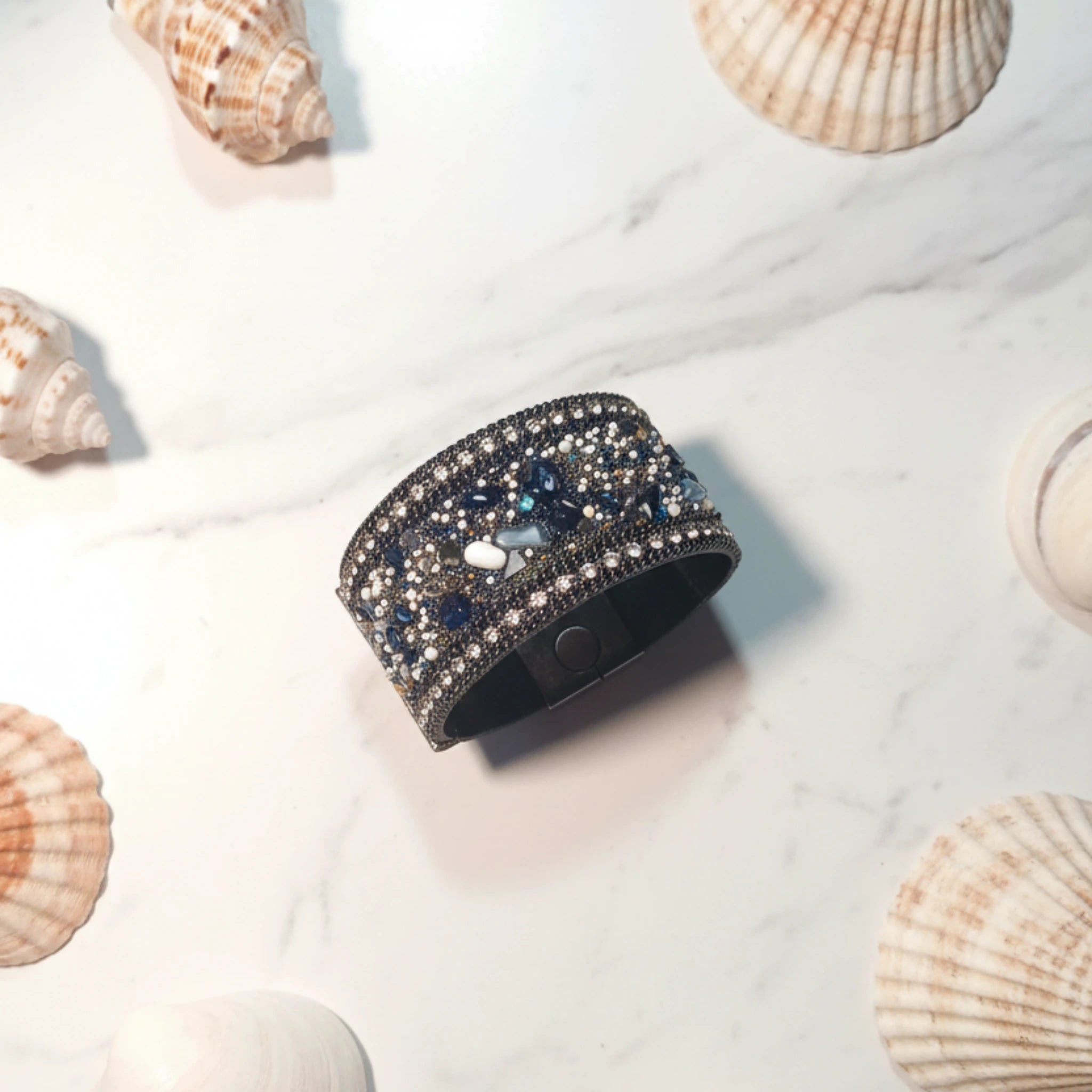 Bracelet Manchette "Nuit Étoilée"