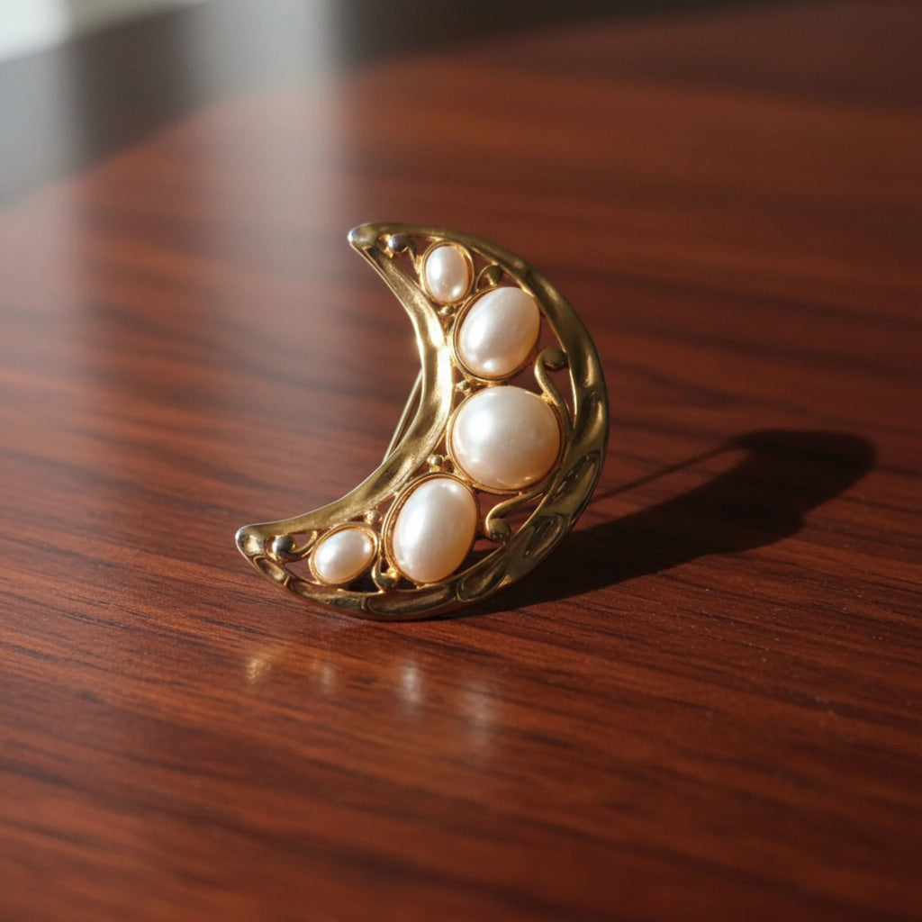 broche lune