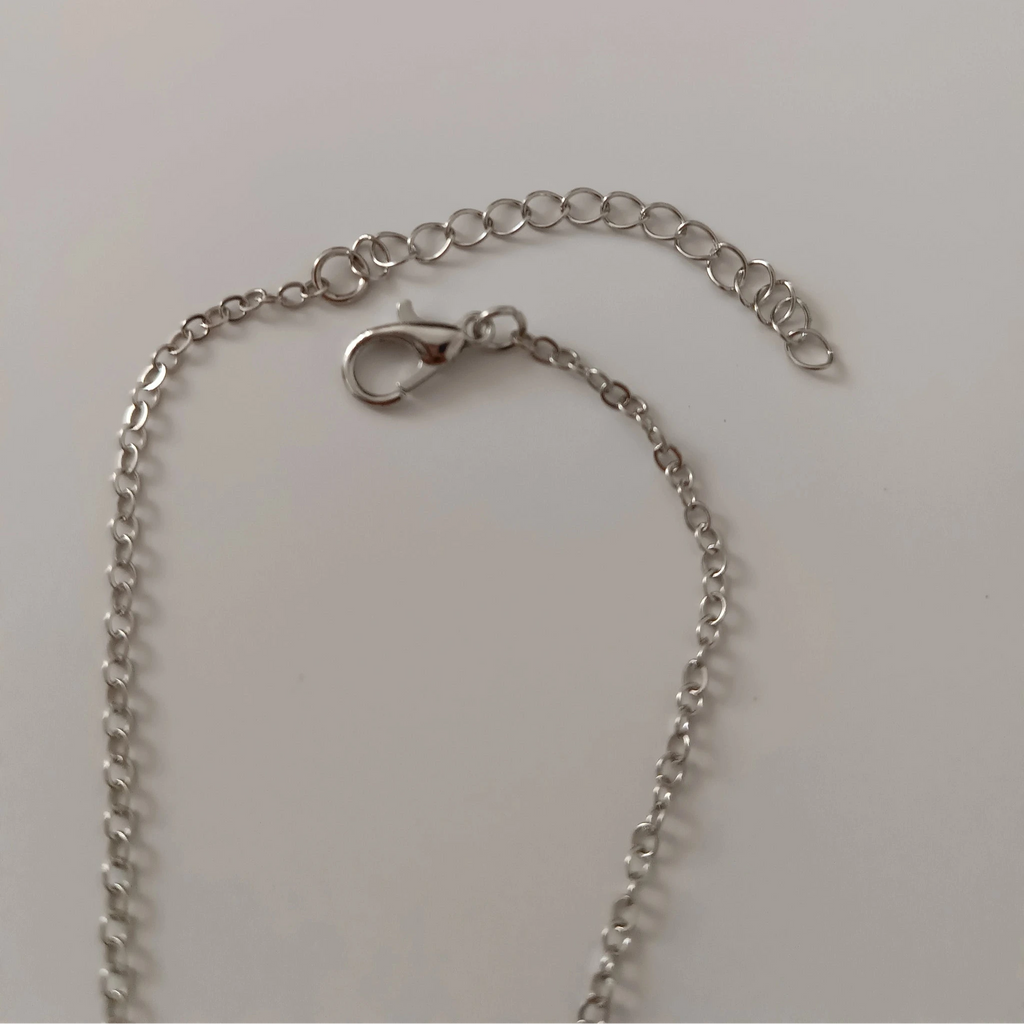 Chaîne de Cheville Infini Strass en Acier Inoxydable 316L-attache