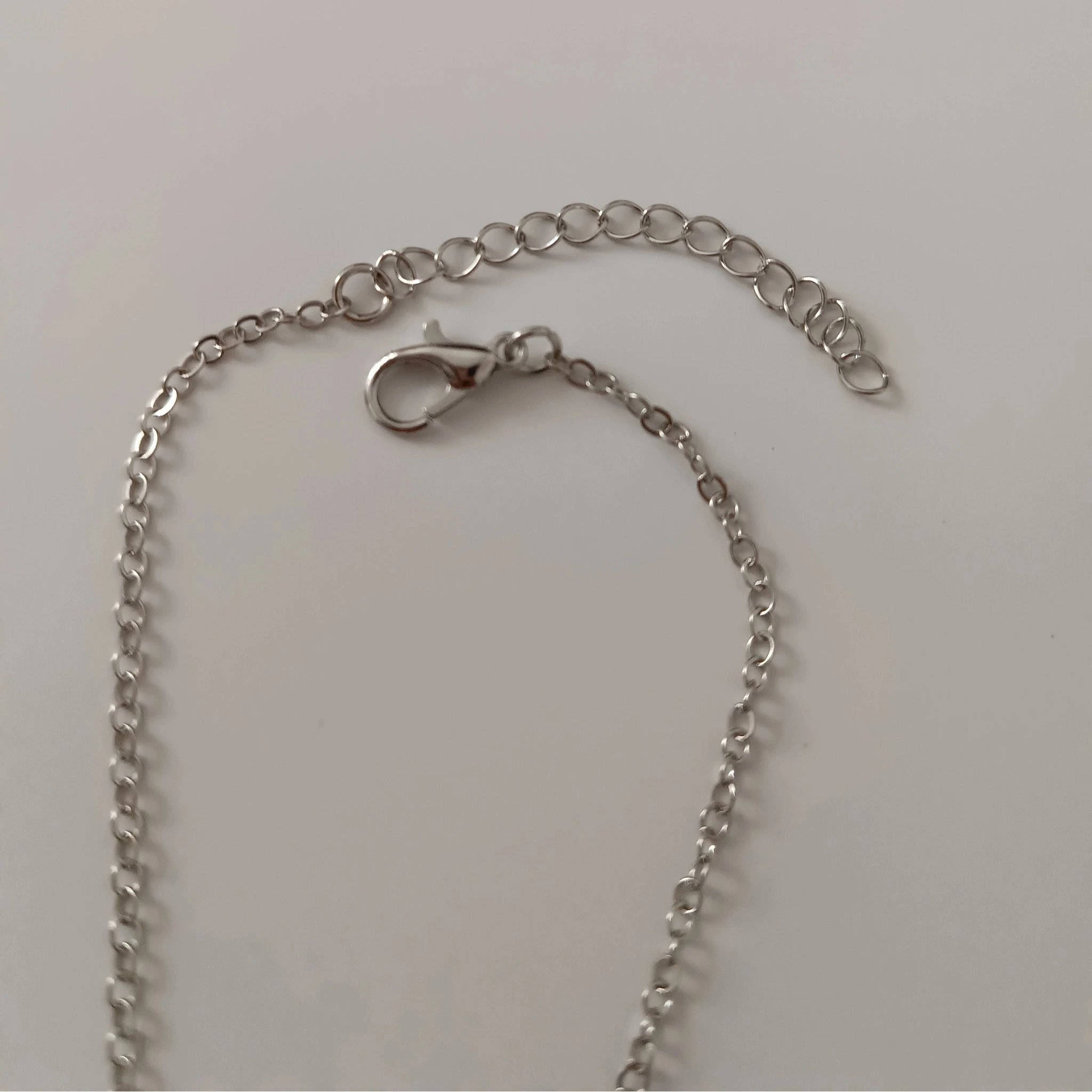 Chaîne de Cheville Infini Strass en Acier Inoxydable 316L-attache