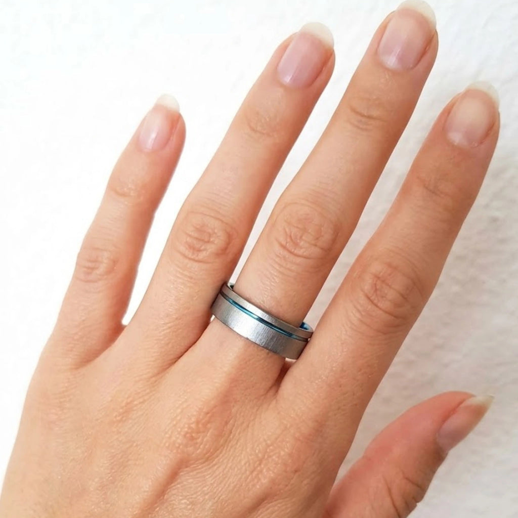 Bague "L'Horizon Bleu"